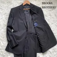 BROOKS BROTHERS ブラックストライプシングル2BスーツXL