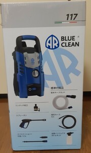 【新品&未開封】　家庭用高圧洗浄機 AR BLUE CLEAN 117 コードレス高圧洗浄機 充電式 洗車機 コンパクト ハイパワー