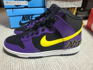 Nike Dunk High EMB Lakers 28 sb Supreme la futura low 