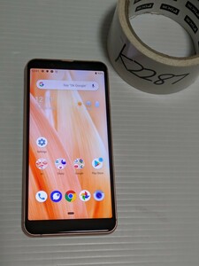  シャープ SHARP AQUOS sense3 basic SHV48 スマホ 動作確認済み