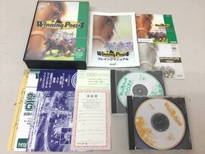 PCゲーム Winning Post 4 with パワーアップキット 競馬シミュレーションゲーム Windows98 CD-ROM