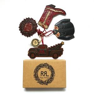 RRL ゴートレザー クリスマス オーナメント セット