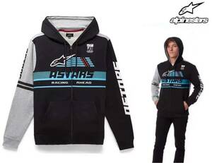  新品 正規品 Alpinestars アルパインスターズ 裏起毛 防風パーカー 