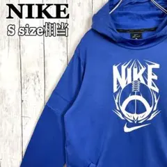 NIKE ナイキ プルオーバー スウッシュ フーディ 長袖 ビッグロゴ 古着