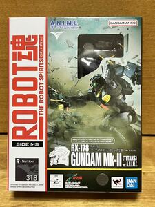 新品未開封 ROBOT魂 機動戦士Ζガンダム ＜SIDE MS＞ RX-178 ガンダムMk-Ⅱ(ティターンズ仕様) ver. A.N.I.M.E. バンダイ