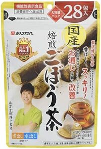 あじかん 国産焙煎ごぼう茶大容量パック 28