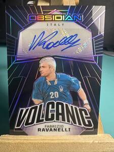 ●A392:50枚限定 2024 Panini Obsidian FABRIZIO RAVANELLI AUTO 