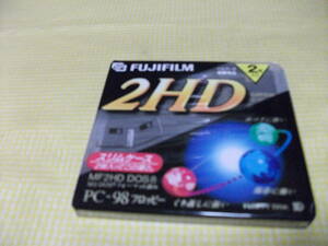 ■送料込■未開封　フロッピーディスク　FUJIFILM 2HD (2枚入り）　PC-98フロッピー　⑧