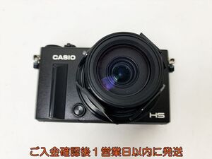 【1円】CASIO EXILM HS コンパクトデジタルカメラ 本体/バッテリー セット ブラック 未検品ジャンク カシオ エクシリム E01-931rm/F3