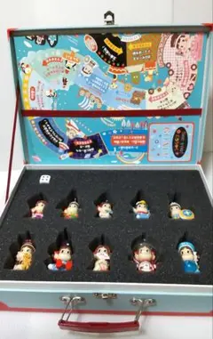 当選品 2008年 ペコちゃん ポコちゃん ミニパペット フィギュア 地球ゲーム