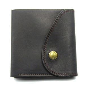 ARTS&CRAFTS アーツアンドクラフツ 二つ折り財布 ELBAMATT TRIFOLD WALLET バケッタレザー ELBAMATT テンペスティ社 ネイビー 24003294