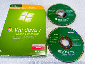 『PC3台分ライセンス』Windows 7 Home Premium SP1 (32bit/64bit) アップグレード・ファミリーパック 日本語 製品版