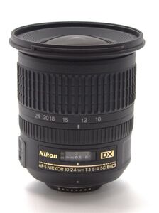 ■ほぼ新品■ Nikon 超広角ズームレンズ AF-S DX NIKKOR 10-24mm/f/3.5-4.5G ED ニコンDXフォーマット専用　♯1203136