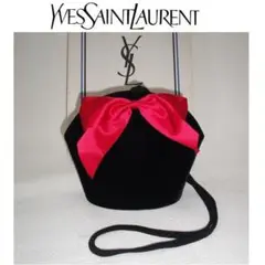 【正規品】◆YVES SAINT LAURENT◆ ブラック ショルダー バッグ