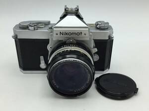 D3〇【動作/精度未確認】Nikon ニコン Nikomat ニコマート FT フィルムカメラ NIKKOR-H Auto 1:2 f=50mm レンズ 現状品 ジャンク品 〇