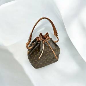 【H1779】 中古品 Louis Vuitton ルイヴィトン モノグラム プチ・ノエ ショルダーバッグ ハンドバッグ M42226 バッグ 巾着 ブランド LV