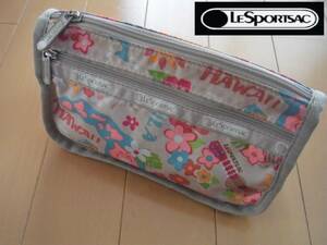 ★LESPORTSAC★レスポートサック正規品★ナイロンポーチ★HAWAII柄★