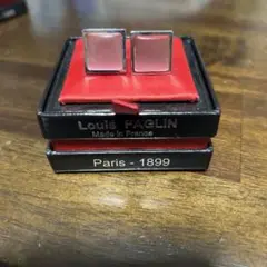 カフス　Louis FAGLIN ピンク　カフリンクス　美品