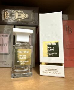 《送料無料》トムフォード ホワイト スエード オードパルファム 50ml ※未使用・お箱傷み有り※ #WHITE SUEDE EDP #マテ #サフラン #ローズ