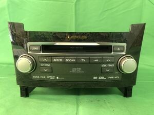 KF133 中古 レクサス LEXUS USF40 LS460 平成21年12月 純正 PIONEER DVDチェンジャー 86120-50P70 DVZ-MG9697ZT 動作保証