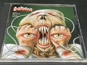 ジャーマン・スラッシュ　DESTRUCTION / Release from Agony １９８７年盤　Steamhammer/Spv　85-7506　輸入盤CD