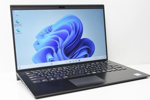 ノートパソコン Windows11 中古 VAIO Pro PK VJPK11C12N 14インチ 第8世代 Core i3 SSD256GB メモリ8GB Windows10 カメラ