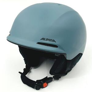 ALPINA BRIX AKW15-A スノーヘルメット Lサイズ 59-62cm アルピナ ブリックス 24-25モデル ダート ブルーマット 定価：￥18,700（税込）