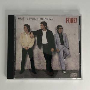 US盤 中古CD Huey Lewis And The News Fore! フォア！ ヒューイ・ルイス・アンド・ザ・ニュース Chrysalis VK 41534 個人所有 (e