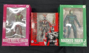 【8IA沢01001D】★仮面ライダーカブト★仮面ライダープレアマゾン★仮面ライダーJ★フィギュア★バンダイ★石森プロ★東映★まとめ★現状品