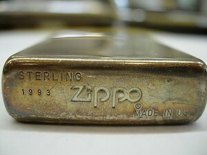  ZIPPO 　スターリング シルバー　ヴィンテージ