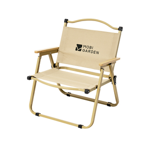 新品未開封品 MOBI GARDEN(モビガーデン) SC IRON LOW CHAIR チェア 折りたたみ 軽量 屋外用椅子 キャンプ アウトドア サンド