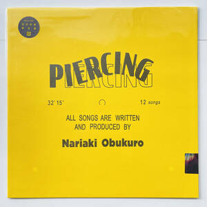 初回限定盤 レコード〔 小袋成彬 - Piercing 〕Nariaki Obukuro ピヤーシング TOKA / RIRI KEIJU Julia Wu 宇多田ヒカル The fin.