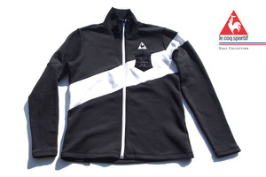 送料無料【中古】ルコックスポルティフゴルフ｜LE COQ SPORTIF GOLF｜裏起毛ジップアップジャケット｜レディース｜LL