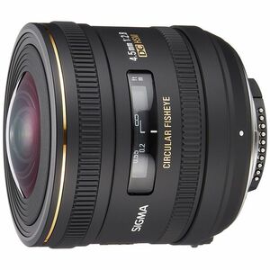 SIGMA 単焦点魚眼レンズ 4.5mm F2.8 EX DC CIRCULAR FISHEYE HSM ニコン用 円周魚眼 APS-C専用