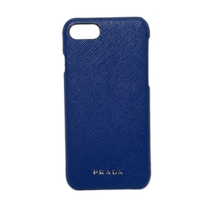 プラダ PRADA 携帯電話ケース/スマホカバー 2ZH035 - レザー ネイビー iPhoneケース/iPhone7/8 財布