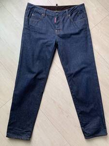 DSQUARED2 “tapered denim pants” 切替 テーパードデニム パンツ 46 ディースクエアード