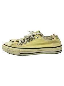 CONVERSE◆USA製/ALL STAR/ローカットスニーカー/US8.5/YLW