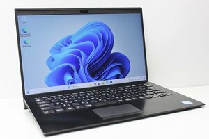 1円スタート ノートパソコン Windows11 VAIO Pro PK VJPK11C12N 14インチ 第8世代 Core i3 SSD256GB メモリ8GB Windows10 カメラ