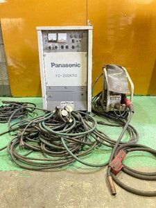 【1円スタート！】Panasonic パナソニック 半自動溶接機 YD-200KR2 三相200V / ワイヤー送給装置 YW-20KB3 ※現状渡し