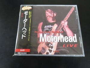 未開封新品！モーターヘッド/ライヴ Motorhead - The Best of and the Rest of Motorhead Live 国内盤CD（KA-029）