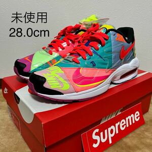 新品 国内正規品 NIKE AIR MAX 2 LIGHT QS US10.5/28.5cm タグ 替紐付 BV7406 001 ナイキ エア マックス supreme ステッカー シュプリーム