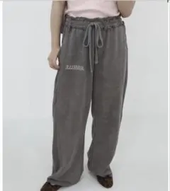 cozy damage sweat pants