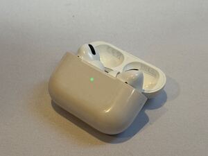 【ジャンク】Apple AirPods Pro ワイヤレスイヤホン 充電ケース付【動作確認済み】 