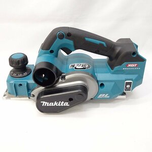 【USED】makita マキタ　40Vmax 82mm　充電式カンナ　KP001G　本体のみ　替え刃付き