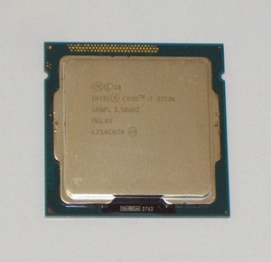 ◆i7-3770K 3.50GHz Ivy Bridge/8MB/SR0PL/LGA1155 動作未確認 ジャンク品★送料120円！