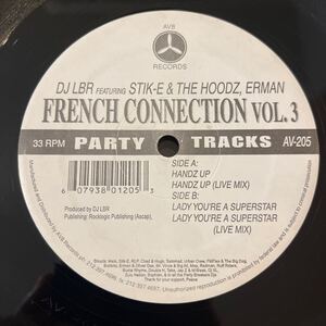 AV8/AV205/DJ LBR/STIK-E & THE HOODZ, ERMAN/FRENCH CONNECTION VOL.3/HANDZ UP/LADY YOU