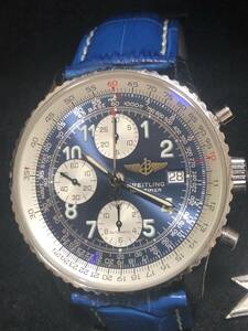 BREITLING ブライトリング A13322 オールドナビタイマー　ブルー文字盤