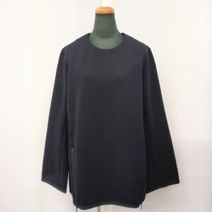 美品 +J ユニクロ×ジルサンダーコラボ ドライスウェットクルーネックシャツ Lサイズ プラスジェイ UNIQLO JIL SANDER カットソー トップス