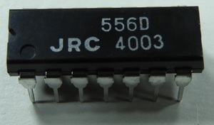 5個まとめて！ JRC 556D デュアル タイマー IC