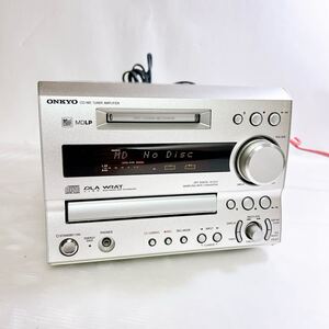 ■通電確認済み■ONKYO オンキョー FR-X7 CD/MDコンポ MDLP CD/MD TUNER AMPLIFIER 本体のみ ジャンク